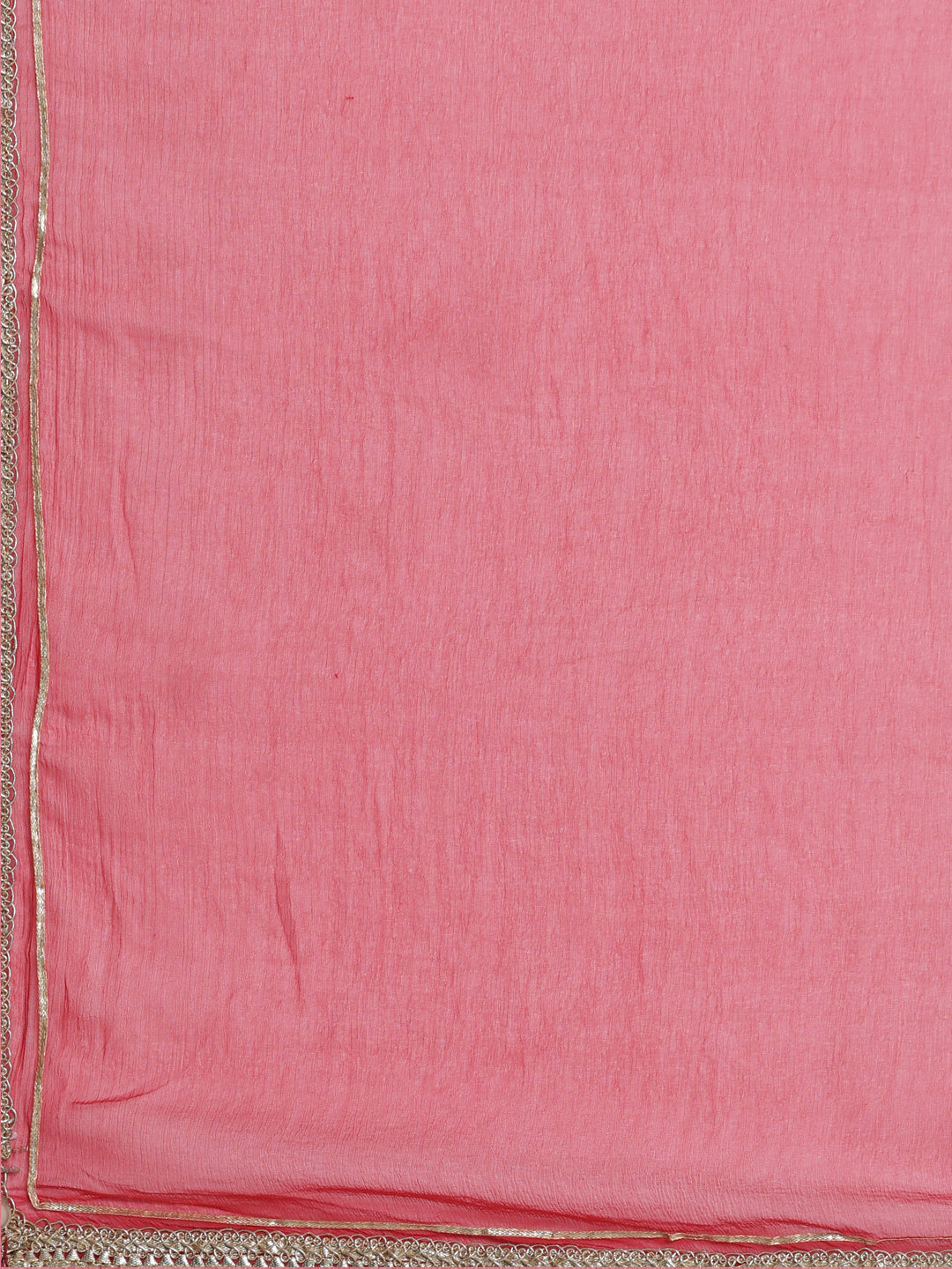 Neerus Beige cotton printed suit set - detail view 5