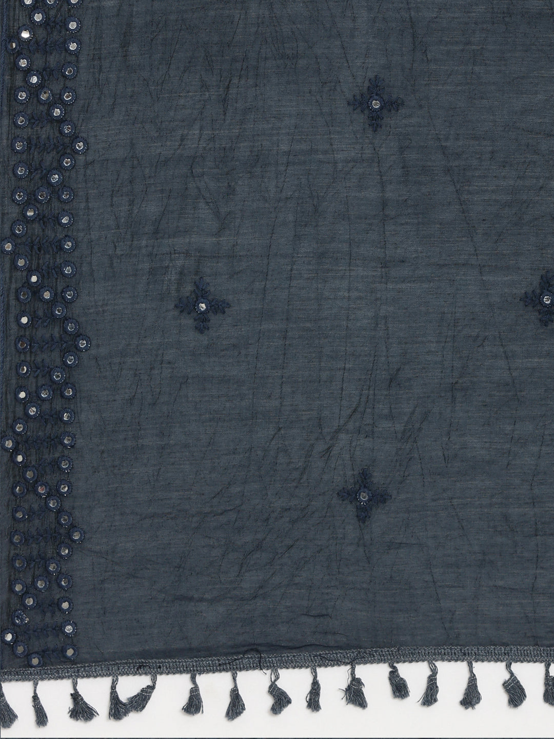 Neerus Green printed straight kurta set - detail view 4