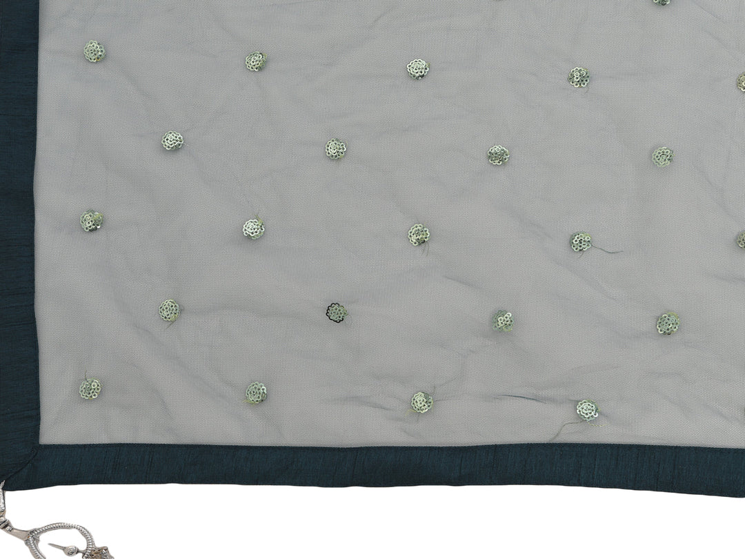 Neerus Green georgette embellished lehenga set - detail view 1