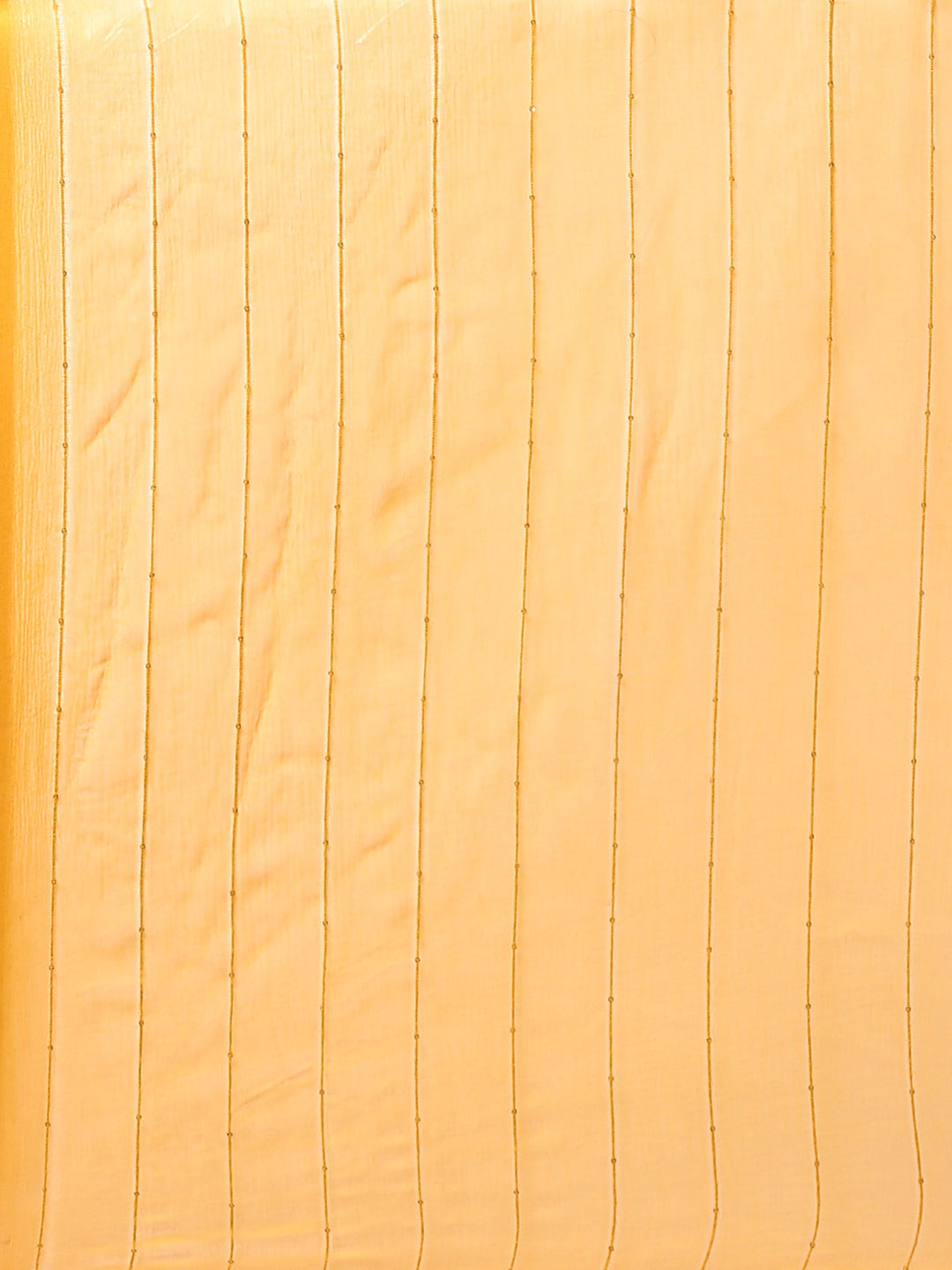 Neerus Yellow Muslin Hand Embroidered Suit Set - detail view 5