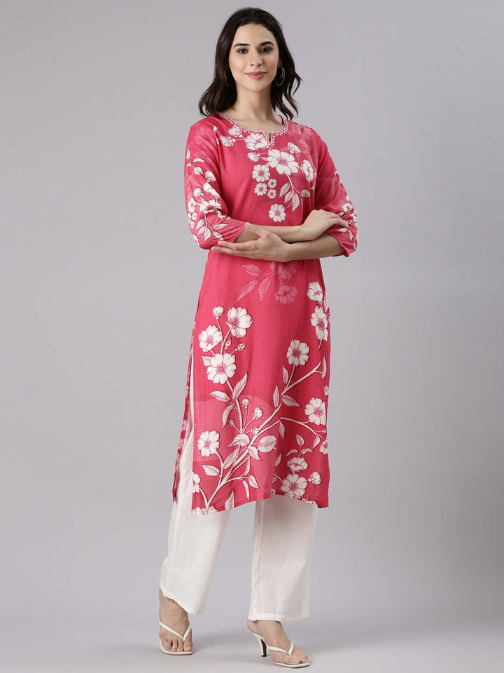 Rani Rayon Printed Kurta