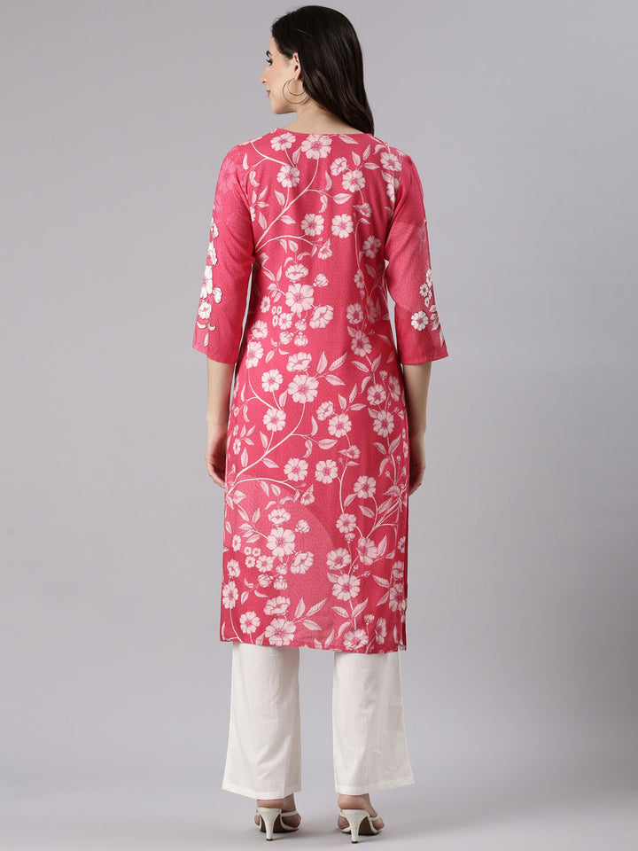 Rani Rayon Printed Kurta