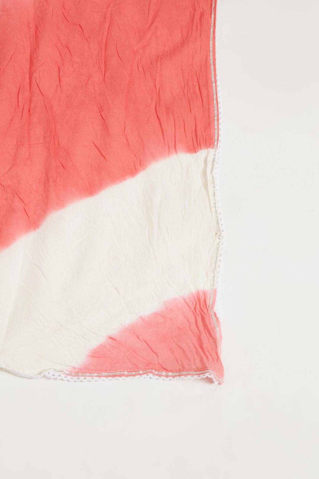 Neerus Pink cotton printed suit set - detail view 3