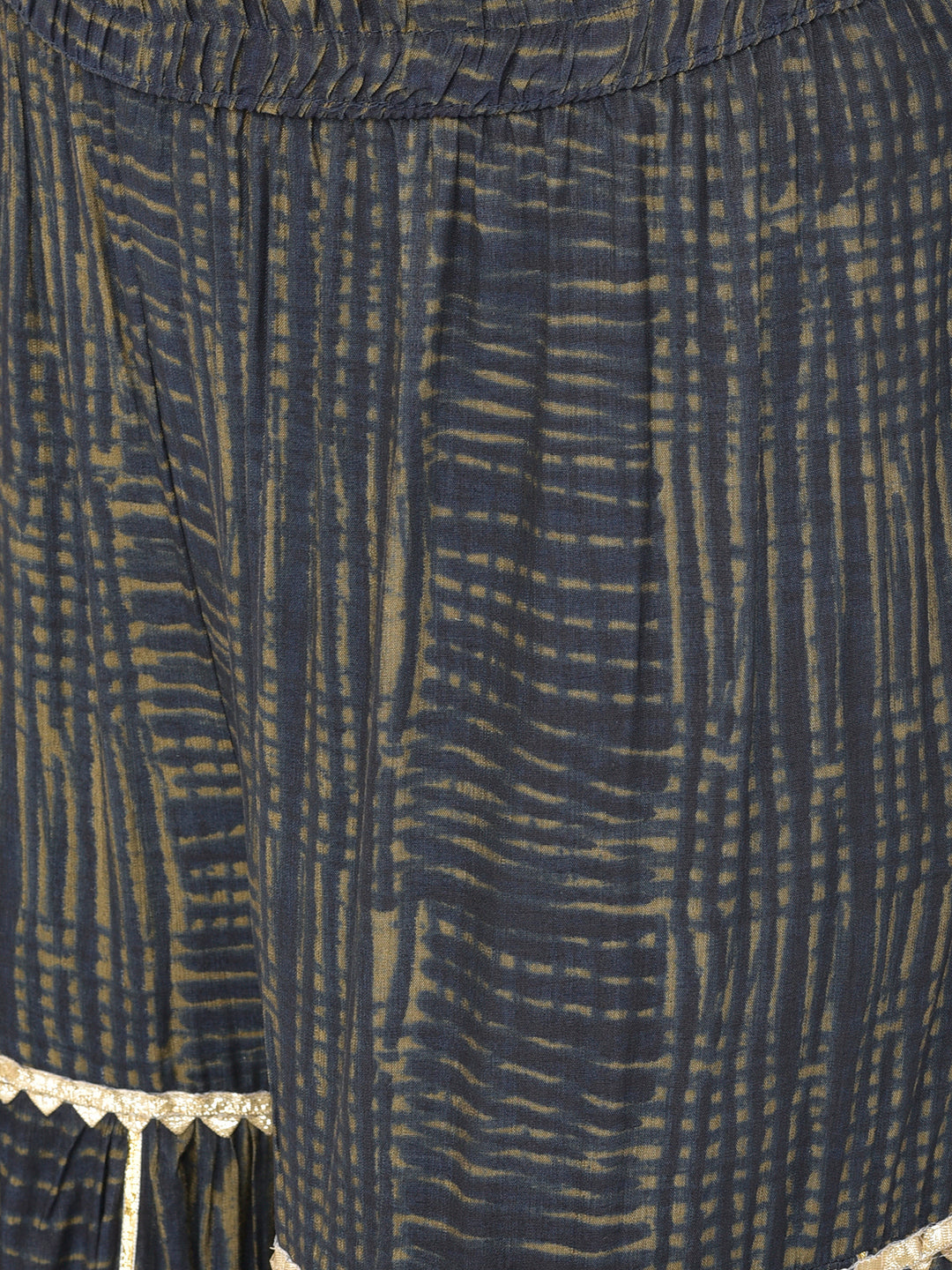 Neerus Blue Rayon Solid Kurta - detail view 6