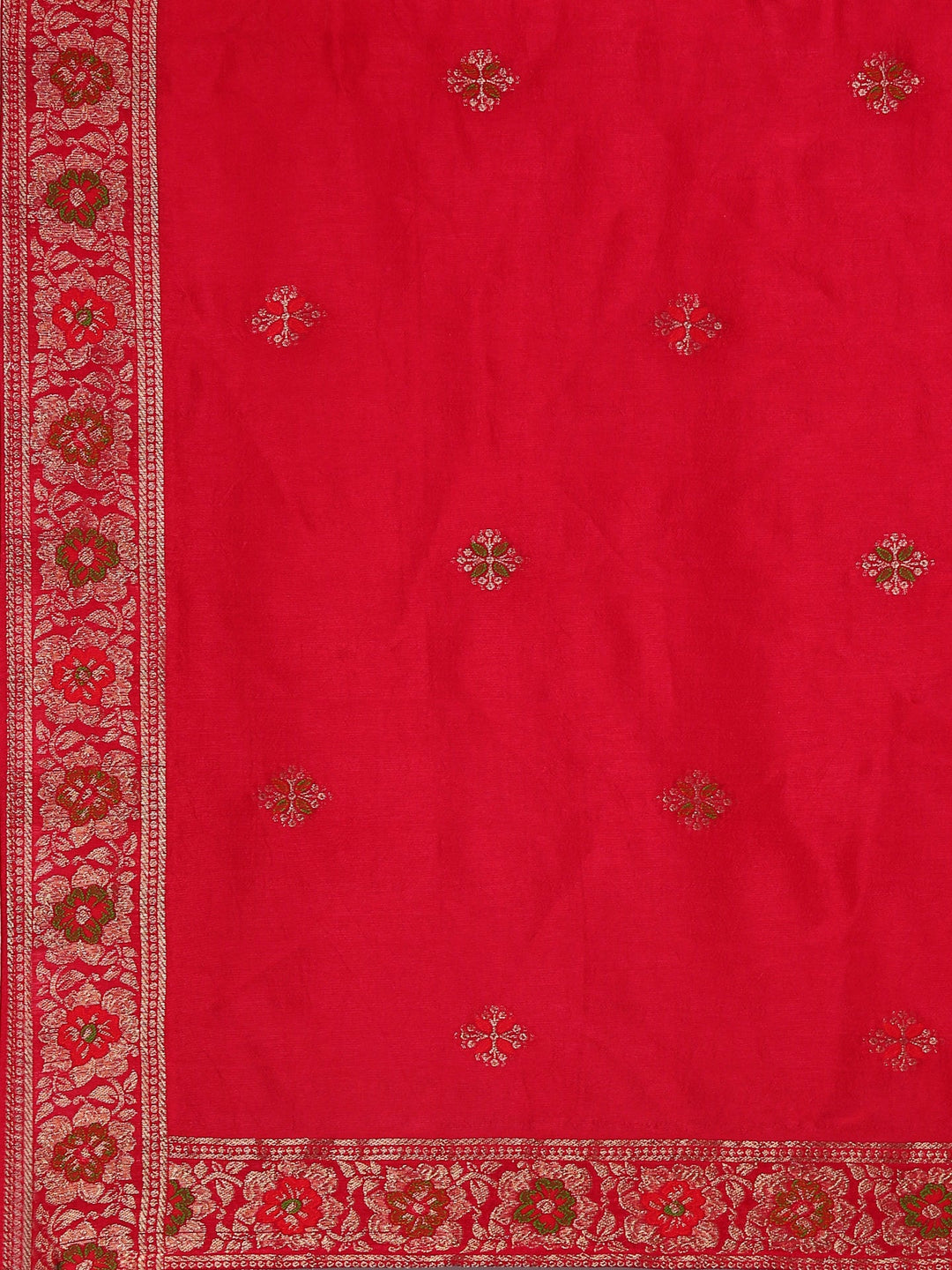 Neerus Pink silk anarkali suit set - detail view 4