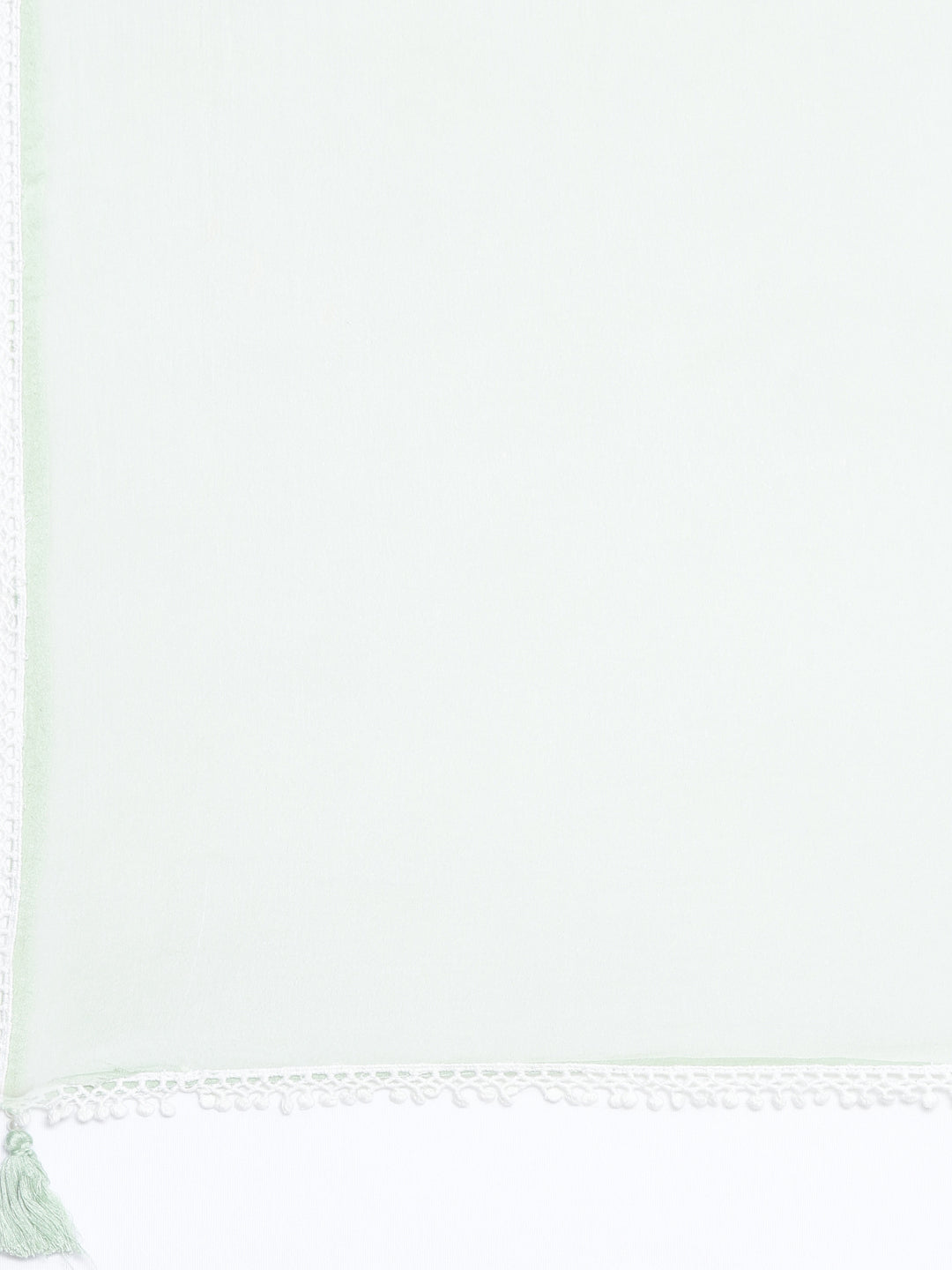 Neerus Green cotton embroidered kurta set - detail view 4