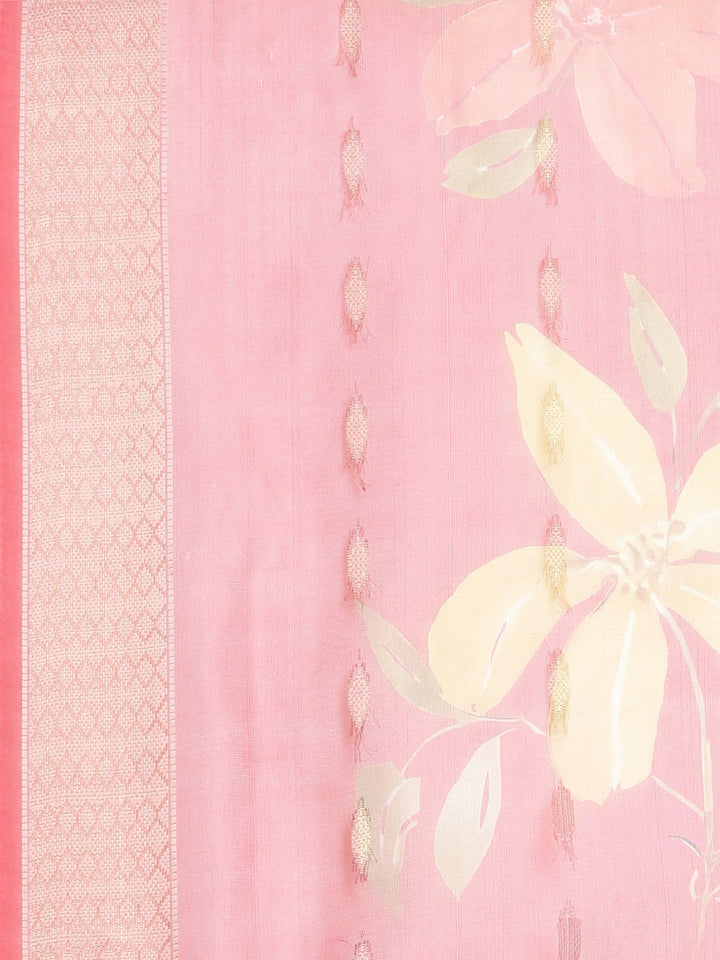 Neerus Red Solid Straight Kurta and Trousers With Dupatta