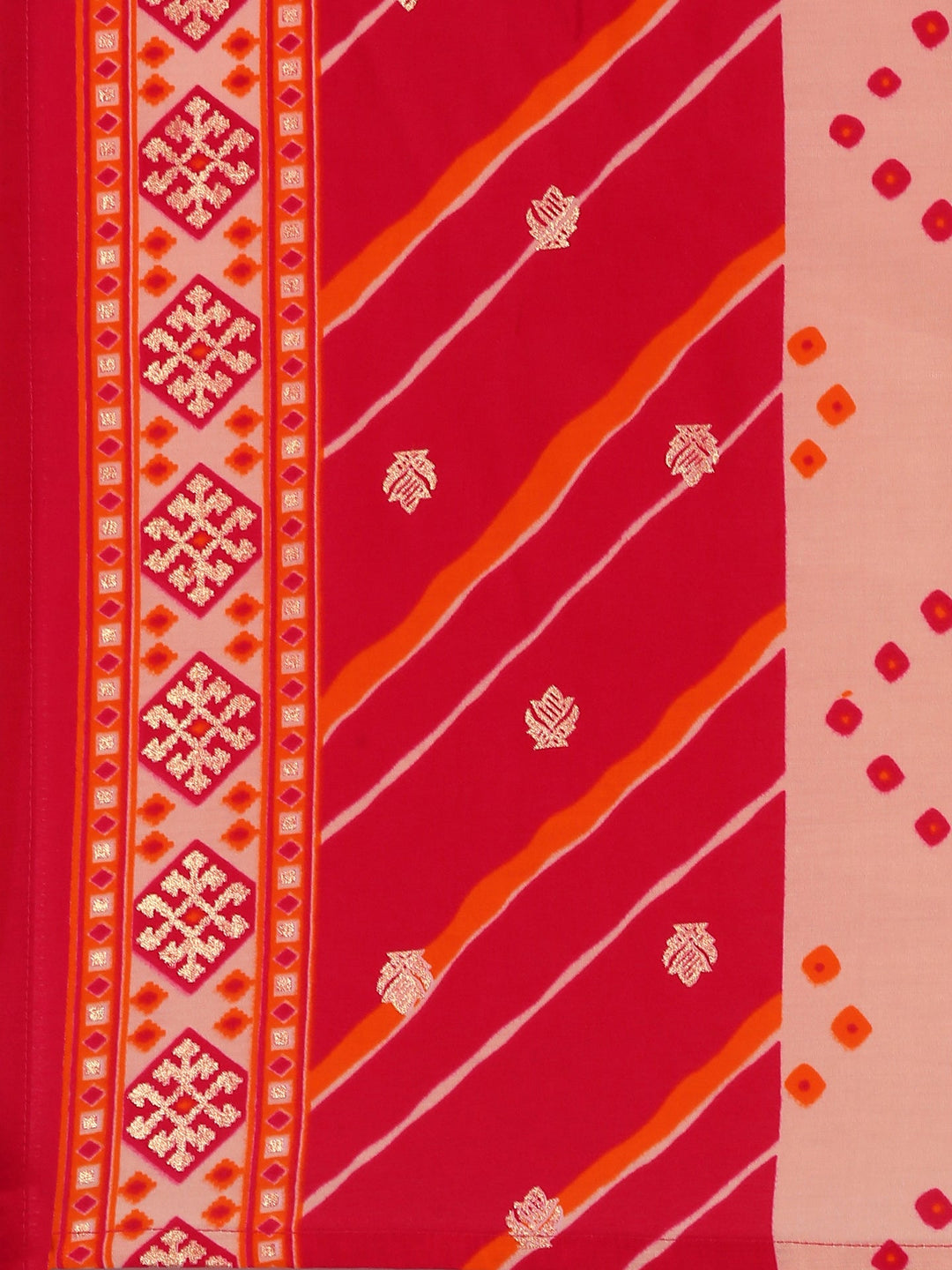 Neerus Pink silk suit set - detail view 5