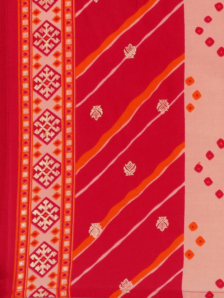 Neerus Pink silk suit set - detail view 5