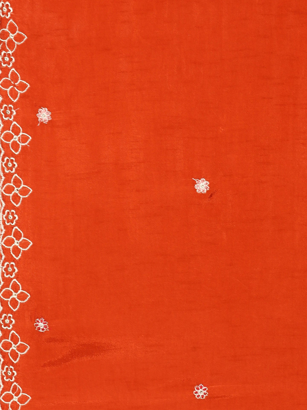 Neerus Orange Modal embellished suit set - detail view 4