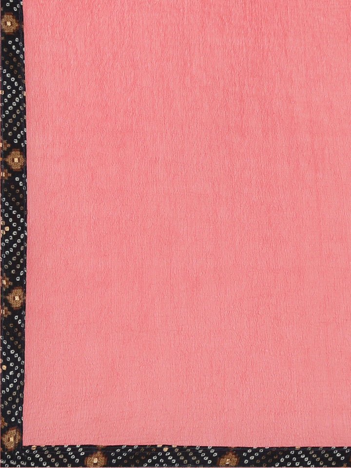 Neerus Black printed straight suit set - detail view 4