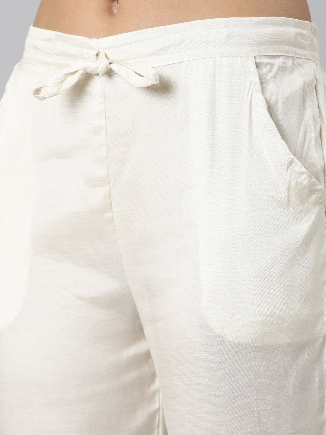 Neerus Yellow printed floral suit set - detail view 3