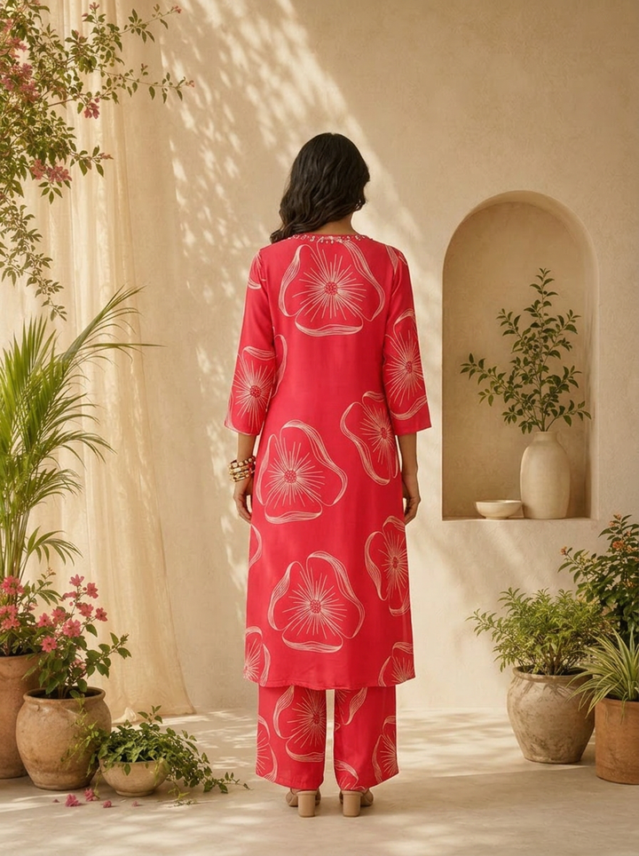 Rani Floral Printed Two Piece Set