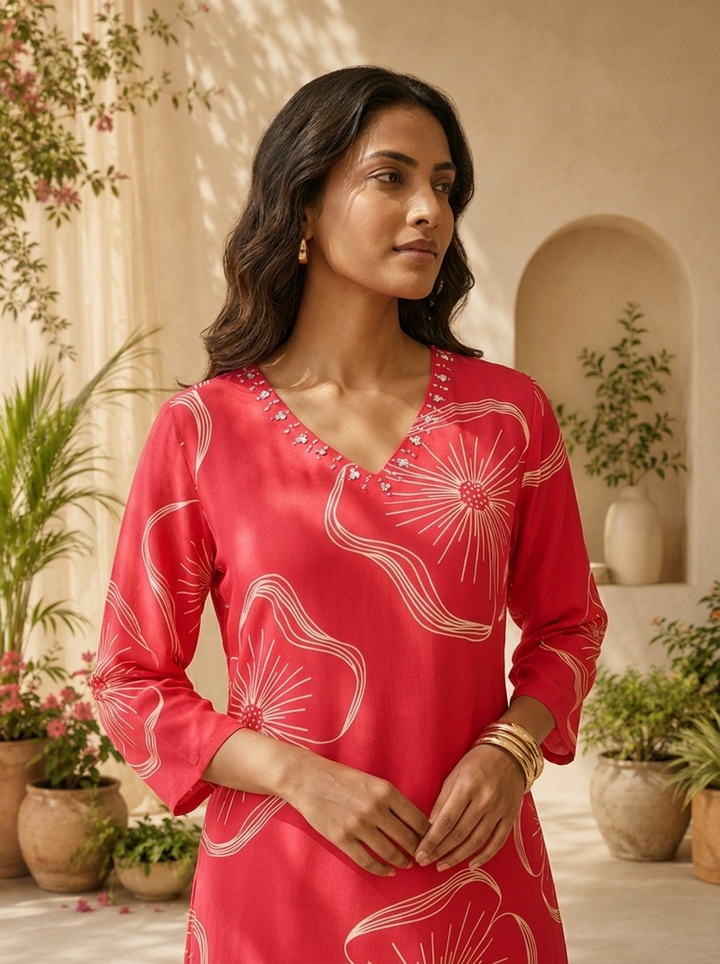 Rani Floral Printed Two Piece Set