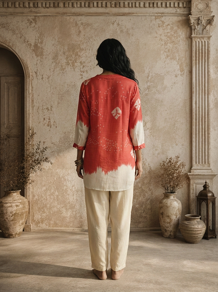 Onion Cotton Dots Printed Top